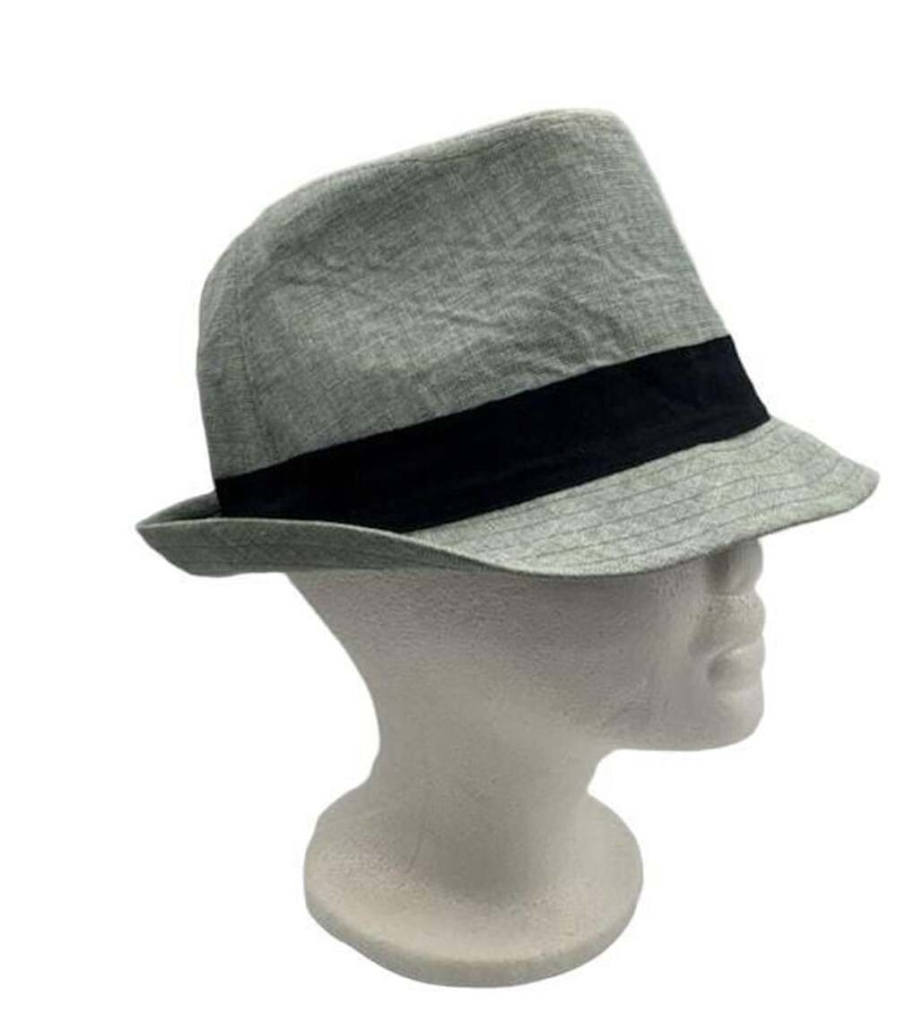 Linea Uomo Mélange Fedora Trilby Hat Size L/XL